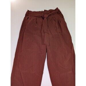 Athleta Pants Women's Size 2 Skyline II Brown Dusty Rose Lightweight Taper Leg